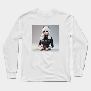 Felicia Hardy rendor Long Sleeve T-Shirt